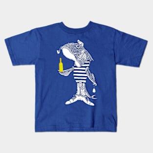 Pop and Pour Fish Kids T-Shirt